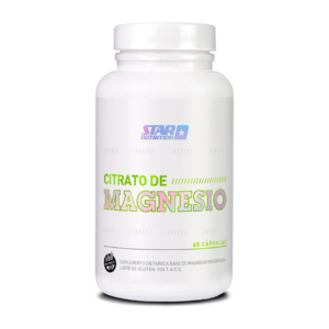 Citrato De Magnesio X 60 Capsulas - Star Nutrition Sabor Sin sabor